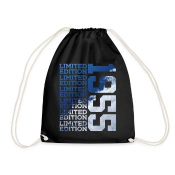 71 YEARS LIMITED EDITION 1955 71ST BIRTHDAY - Drawstring Bag - black - Front
