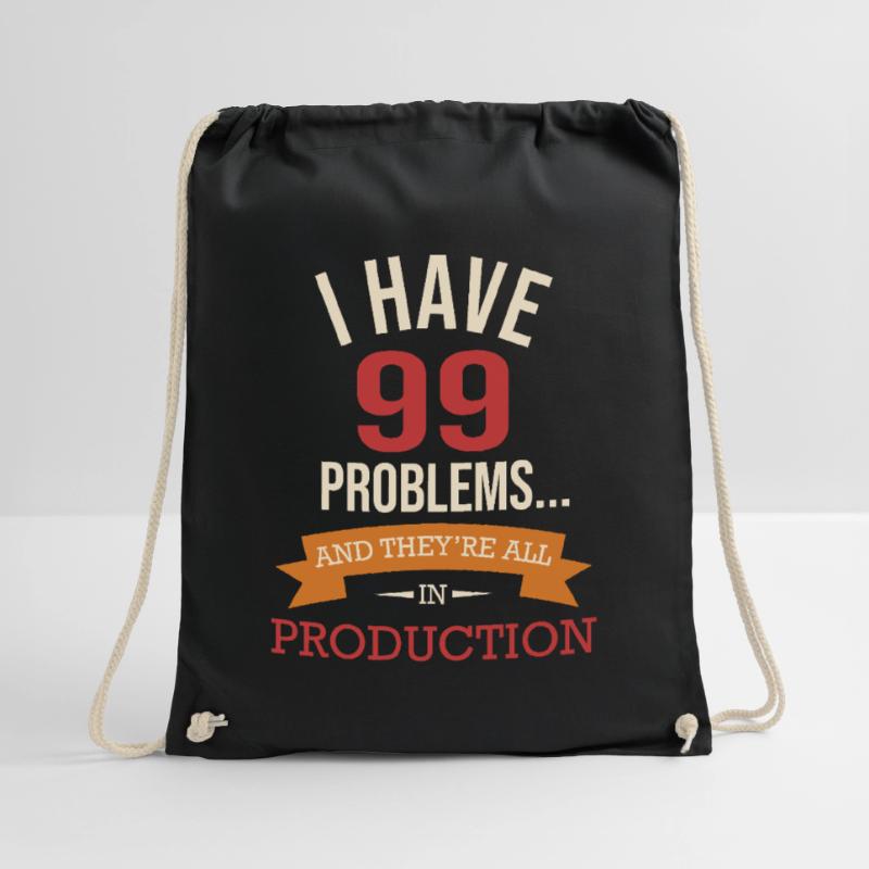 Devops engineers moto Drawstring Bag