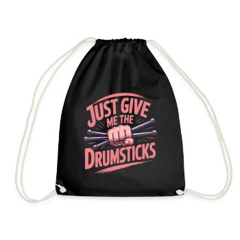 Cardio Drummer Cardio Drumming - Drawstring Bag - black - Front