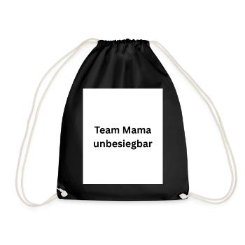 L’équipe Mama Invincible - Sac de sport léger - noir - Devant