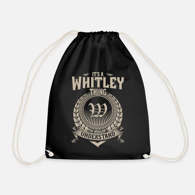 Whitley-Ding, das man nicht verstehen würde - Turnbeutel - Schwarz