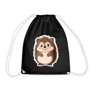 Hérisson - Sac de sport léger - noir - Devant