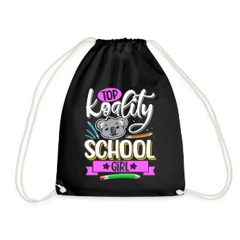 Top Koality Écolière - Sac de sport léger - noir - Devant
