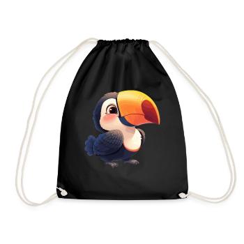 Toucans Toucan - Drawstring Bag - black - Front