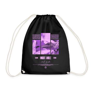 Cuban Knight Anole Lizard Owner Reptile Keeper - Drawstring Bag - black - Front