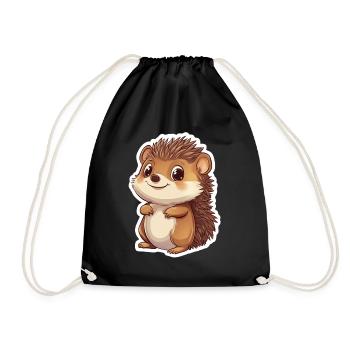 Hérisson - Sac de sport léger - noir - Devant