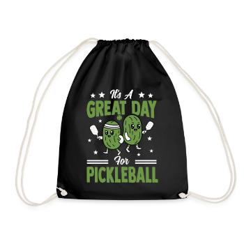 Pickles Pickleball Sport Joueur de Paddleball - Sac de sport léger - noir - Devant