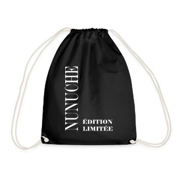 Nunuche Limited Edition - Drawstring Bag - black - Front