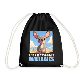 Wallabies Wallaby - Sac de sport léger - noir - Devant