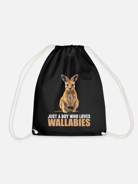 Wallabys Wallaby - Turnbeutel - Schwarz