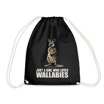 Wallabies Wallaby - Sac de sport léger - noir - Devant