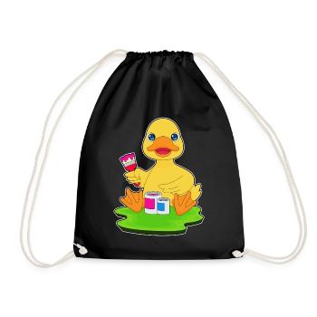 Peinture au pinceau Duck Painter - Sac de sport léger - noir - Devant