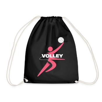 Maillot d'entraînement de volley-ball moderne - Sac de sport léger - noir - Devant