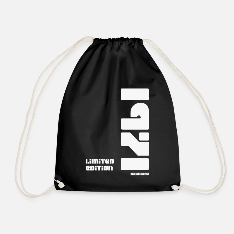 Limited Edition 1971 - Drawstring Bag - black