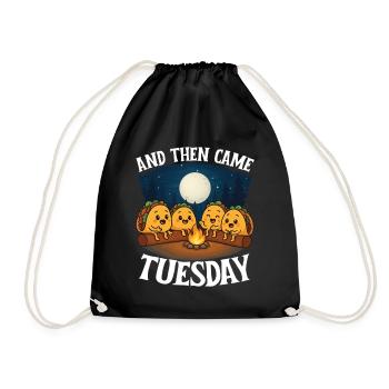 Et puis est venu l’humour des tacos du mardi - Sac de sport léger - noir - Devant