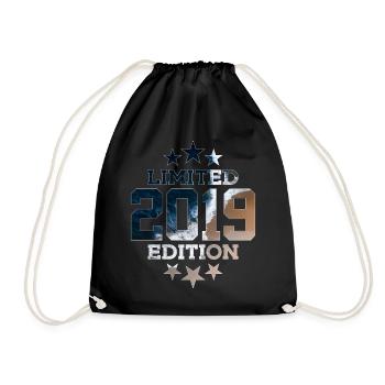 LIMITED EDITION 2019 7TH BIRTHDAY - Drawstring Bag - black - Front