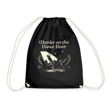 Murder on the Dance Floor Crows - Drawstring Bag - black - Front