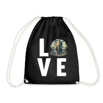 Mammouths Mammouth - Sac de sport léger - noir - Devant