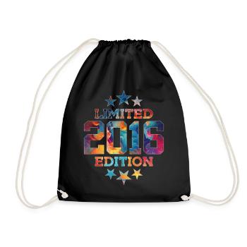 LIMITED EDITION 2016 10TH BIRTHDAY - Drawstring Bag - black - Front