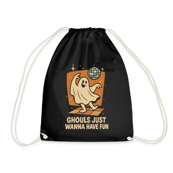 Les goules veulent juste s’amuser Costume d’Halloween - Sac de sport léger - noir - Devant