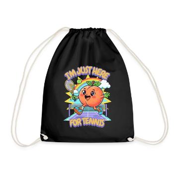 Pêche Tennis Paddle Sports Pêche Fruit - Sac de sport léger - noir - Devant