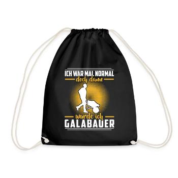 L’agriculteur paysagiste était un jardinier paysagiste normal - Sac de sport léger - noir - Devant