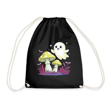 petit fantôme - Sac de sport léger - noir - Devant