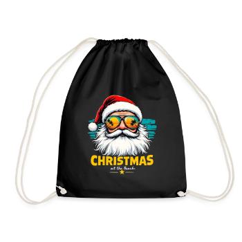 Weihnachten Am Strand Noël à la plage - Sac de sport léger - noir - Devant