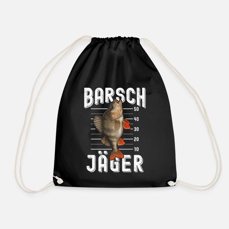 Perche Chasseur Perche Pêche Perche Pêche Perche - Sac de sport léger - noir