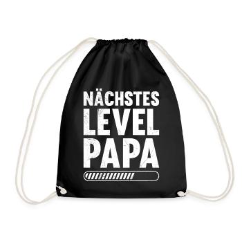 Gamer NEXT LEVEL DAD Drôle - Sac de sport léger - noir - Devant