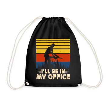 Ébéniste Ébéniste Cadeau Menuisier - Sac de sport léger - noir - Devant