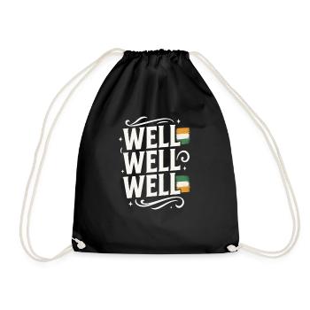 Bien Bien Bien Avec Drapeau Indien - Sac de sport léger - noir - Devant