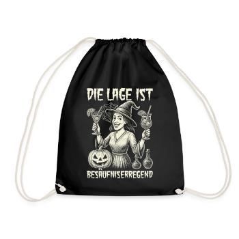 La situation est l’ivresse - Sac de sport léger - noir - Devant