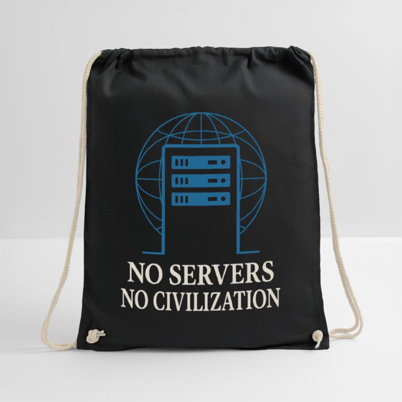 Network Infrastructure Rack and Stack Engineer Drawstring Bag