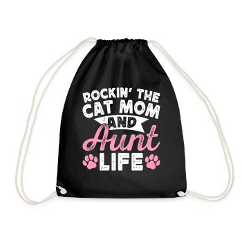 Tante Cadeau Meilleure Tante Du Monde - Sac de sport léger - noir - Devant