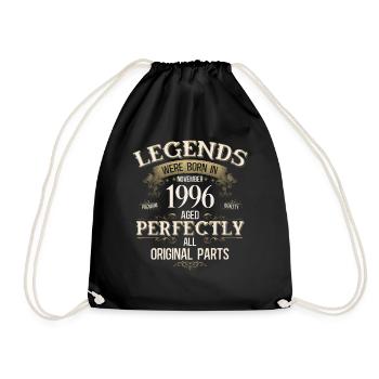 30ème Anniversaire Légende Novembre Millésime 1996 - Sac de sport léger - noir - Devant