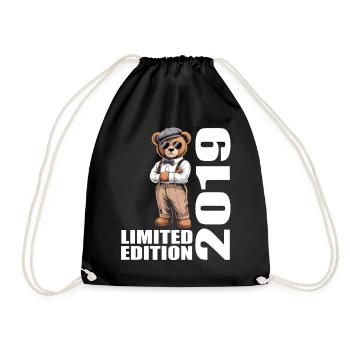 2019 Édition Limitée Ours Anniversaire 2019 - Sac de sport léger - noir - Devant