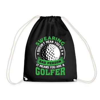 gulf - Drawstring Bag - black - Front