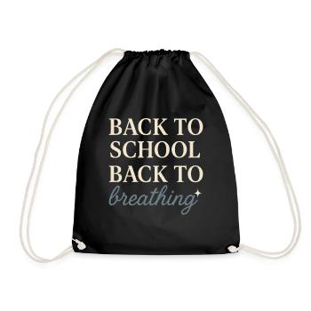 Groovy Pride Retro Equality Queer Story - Drawstring Bag - black - Front