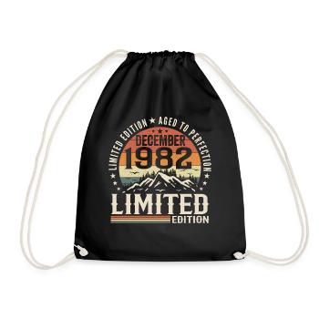 Décembre 1982 - Sac de sport léger - noir - Devant
