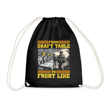 Mécanicien militaire - Sac de sport léger - noir - Devant