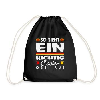 C’est ainsi qu’un dicton cool d’Ossi voit la fierté de la RDA - Sac de sport léger - noir - Devant