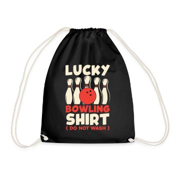 Happy Bowling Shirt Don’t Wash - Sac de sport léger - noir - Devant