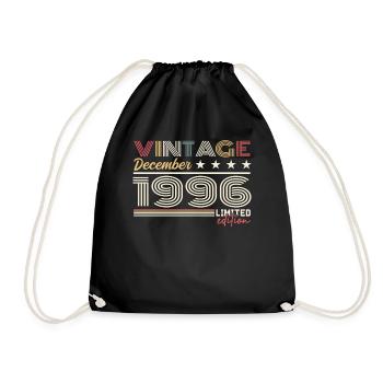 Cadeau Décembre 1996 - Sac de sport léger - noir - Devant