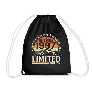 Décembre 1997 - Sac de sport léger - noir - Devant