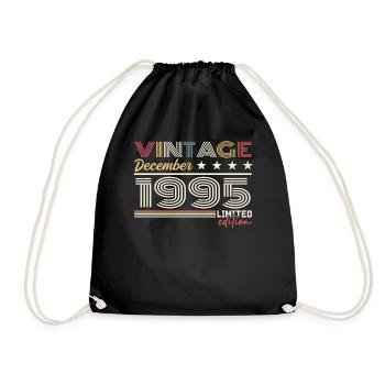 Cadeau Décembre 1995 - Sac de sport léger - noir - Devant