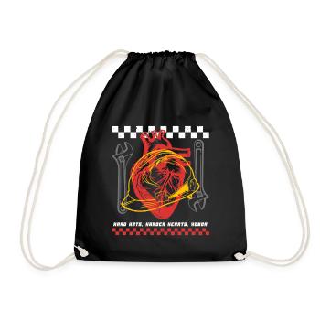 Mécanicien militaire - Sac de sport léger - noir - Devant