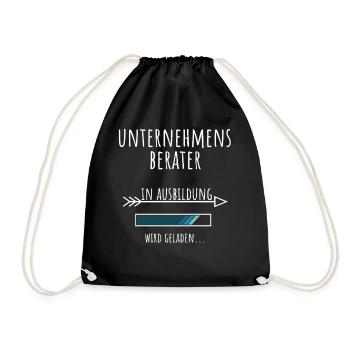 Business Administration Student Profession Training Management Consultant - Drawstring Bag - black - Front