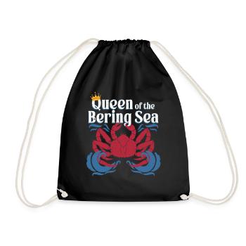 Alaska King Crab - Drawstring Bag - black - Front