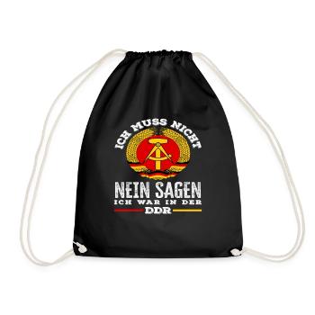 Dire non, c’était Ossi dire que la RDA était fière - Sac de sport léger - noir - Devant
